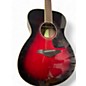 Used Yamaha FS830 Dark Cherry Burst Acoustic Guitar