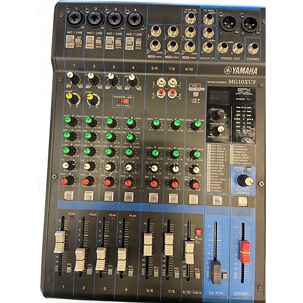 Used Yamaha MG10XUF Digital Mixer