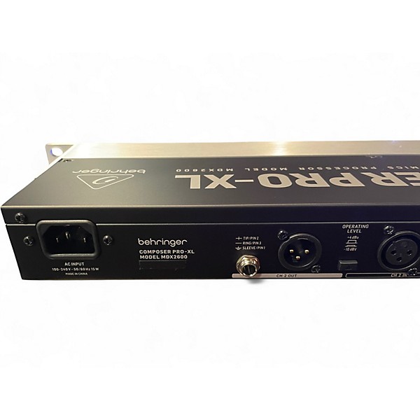 Used Behringer Composer ProXL MDX2600 Compressor