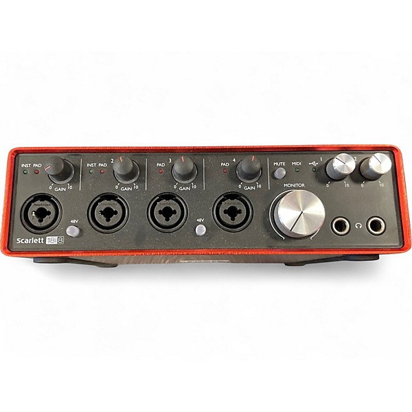 Used Focusrite Scarlett 18i8 Audio Interface