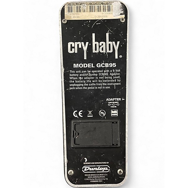 Used Dunlop JH1B Jimi Hendrix Signature Wah Effect Pedal