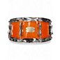 Used 2014 Yamaha 5.5X14 Stage Custom Snare Trans Orange Drum thumbnail