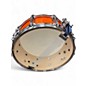 Used 2014 Yamaha 5.5X14 Stage Custom Snare Trans Orange Drum