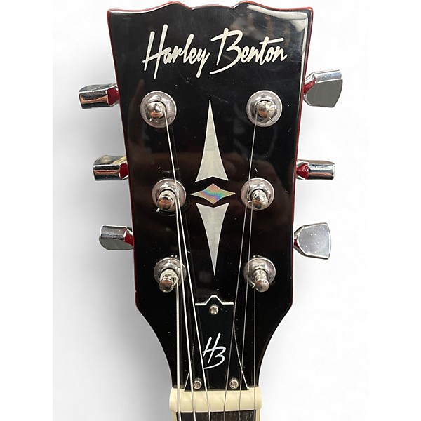 Used Harley Benton SC500 2 Color Sunburst Solid Body Electric Guitar