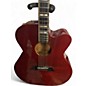 Used 1980s Takamine PT-015-ST Wine Red Acoustic Electric Guitar