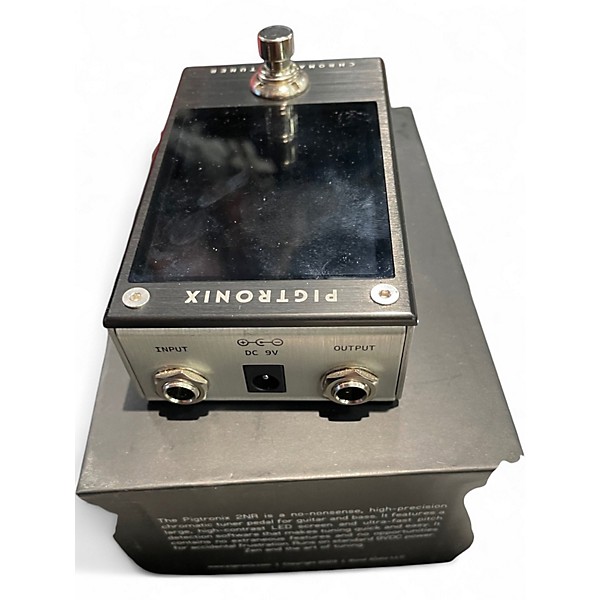 Used Pigtronix chromatic tuner Tuner Pedal