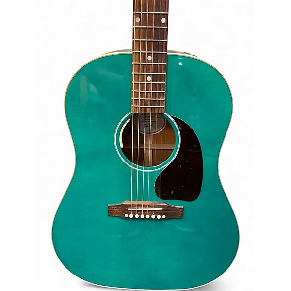 Used Gibson J45 Standard Seafoam Green Acoustic Electric Guitar