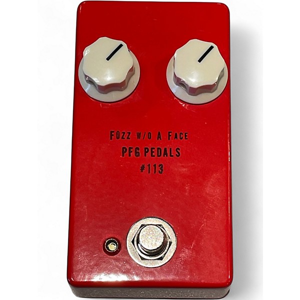 Used Pfg Pedals FUZZ W/O A FACE Effect Pedal
