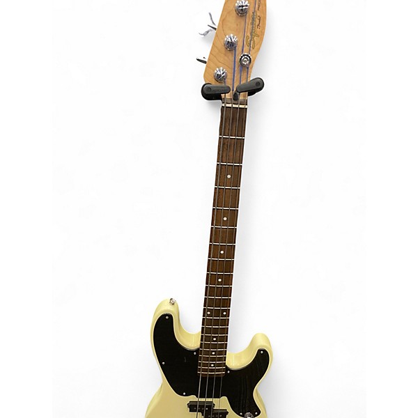 Used Squier Mike Dirnt Signature Precision Bass Cream Electric Bass Guitar