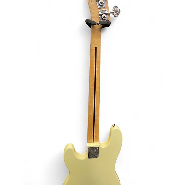 Used Squier Mike Dirnt Signature Precision Bass Cream Electric Bass Guitar