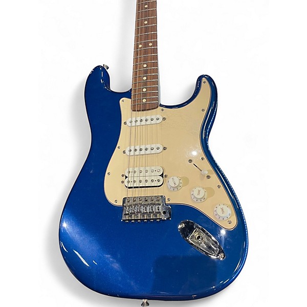 Used Fender Standard Stratocaster HSS Cobalt Blue Solid Body Electric Guitar