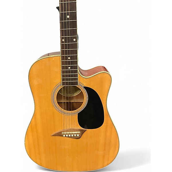 Used Kona K1E Natural Acoustic Electric Guitar