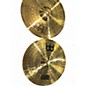 Used MEINL 14in HCS Hi Hat Pair Cymbal