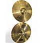 Used MEINL 14in HCS Hi Hat Pair Cymbal