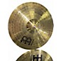 Used MEINL 14in HCS Hi Hat Pair Cymbal