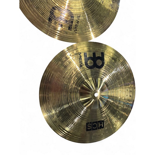 Used MEINL 14in HCS Hi Hat Pair Cymbal
