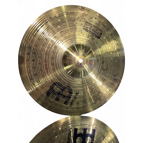 Used MEINL 14in HCS Hi Hat Pair Cymbal