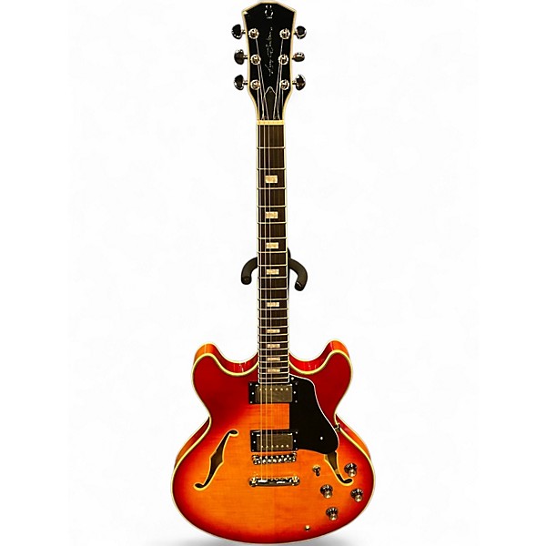 Used Sire H7 LARRY CARLTON CHERRY Hollow Body Electric Guitar
