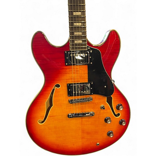 Used Sire H7 LARRY CARLTON CHERRY Hollow Body Electric Guitar