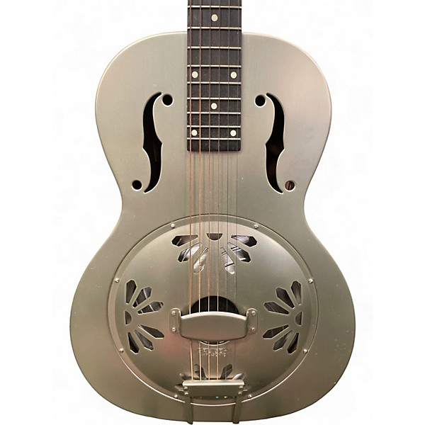 Used Gretsch Guitars G9201 Honeydipper Metal Round Neck SHED ROOF Resonator Guitar