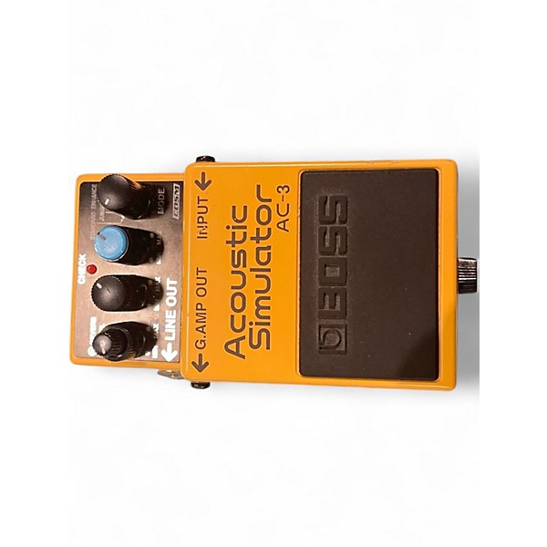 Used BOSS AC3 Acoustic Simulator Effect Pedal