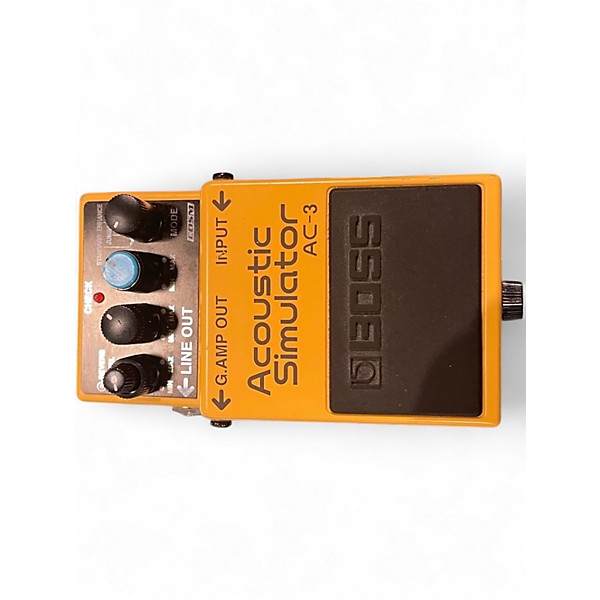 Used BOSS AC3 Acoustic Simulator Effect Pedal