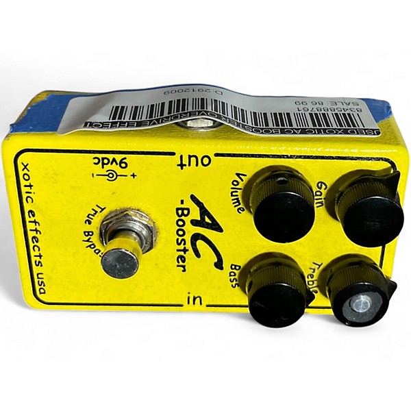 Used Xotic AC Booster Overdrive Effect Pedal