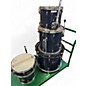 Used Pearl 5 Piece Export Blue Drum Kit