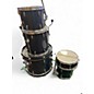 Used Pearl 5 Piece Export Blue Drum Kit