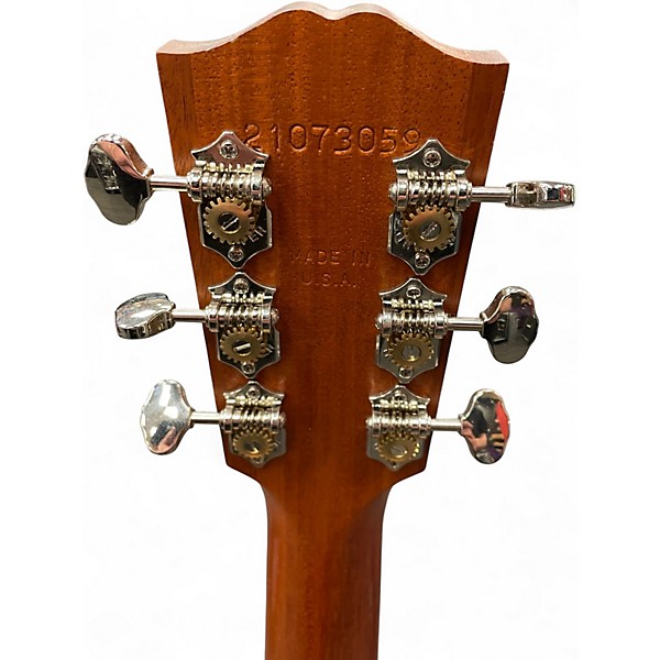 Used Gibson J35 Natural Acoustic Electric Guitar