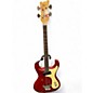 Vintage 1965 Mosrite VENTURES BASS Red Electric Bass Guitar thumbnail