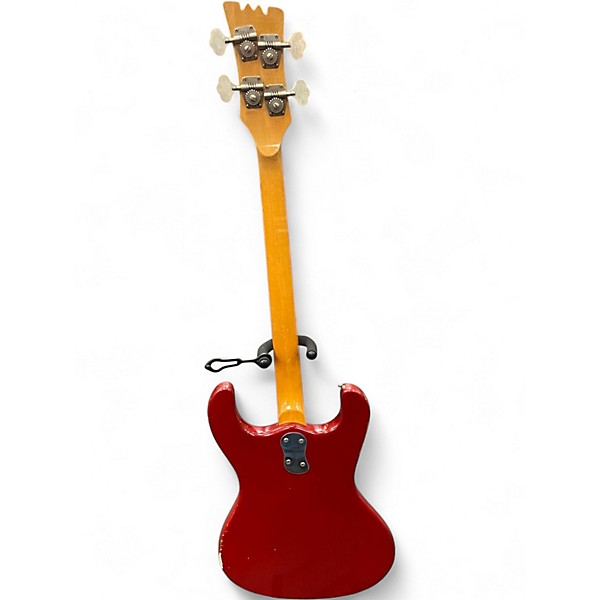 Vintage 1965 Mosrite VENTURES BASS Red Electric Bass Guitar
