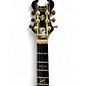 Used Schecter Guitar Research Synyster Gates Signature Custom S Black and Gold Solid Body Electric Guitar