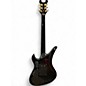 Used Schecter Guitar Research Synyster Gates Signature Custom S Black and Gold Solid Body Electric Guitar