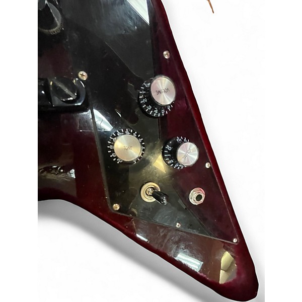 Used 2008 Gibson Flying V Standard Wine Red Solid Body Electric Guitar