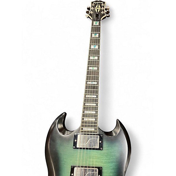 Used Epiphone SG PROPHECY Green Solid Body Electric Guitar