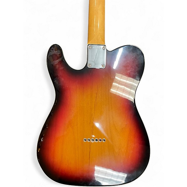 Used Fender 1962 American Vintage Telecaster Custom 3 Color Sunburst Solid Body Electric Guitar