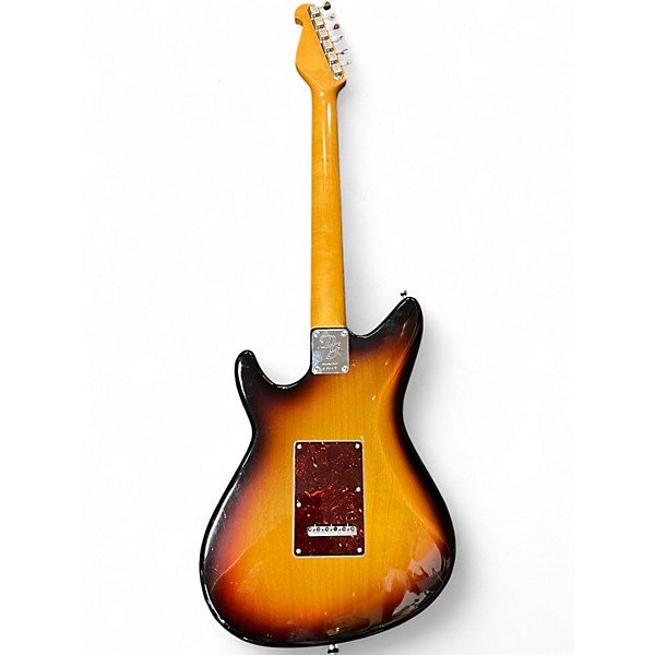 Used Grosh ElectraJet 3 Color Sunburst Solid Body Electric Guitar