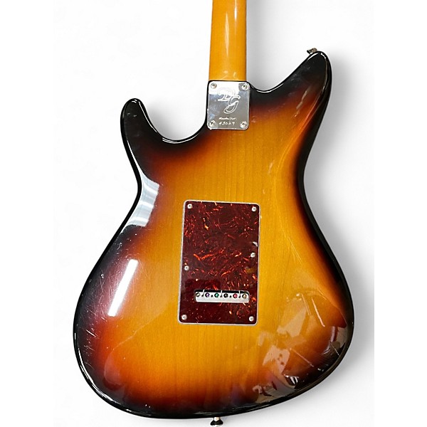 Used Grosh ElectraJet 3 Color Sunburst Solid Body Electric Guitar