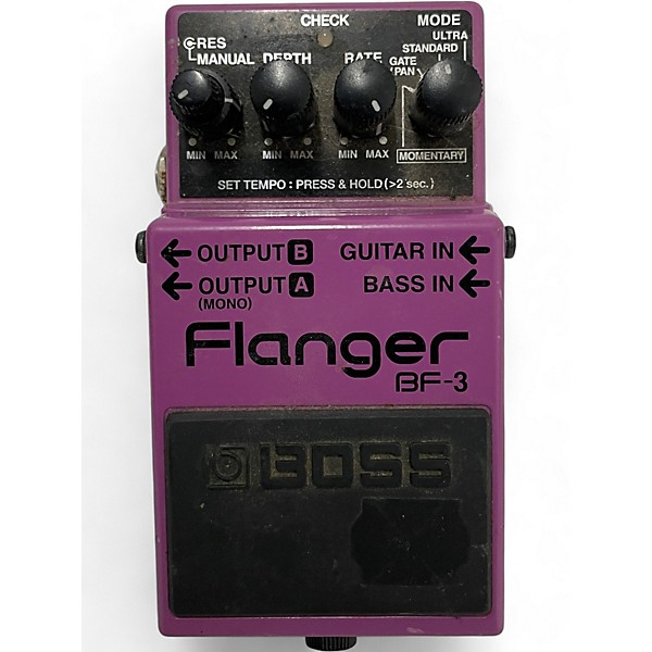 Used BOSS BF3 Flanger Effect Pedal
