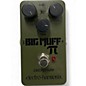 Used Electro-Harmonix Green Russian Big Muff Pi Fuzz Effect Pedal thumbnail