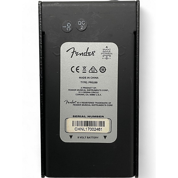 Used Fender The bends Effect Pedal