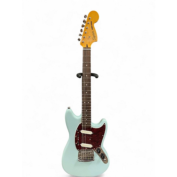 Used Fender SQIER CLASSIC VIBE 60S MUSTANG Sonic Blue Solid Body Electric Guitar