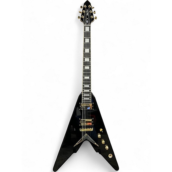 Used Harley Benton VICTORY PLUS BK VINTAGE SERIES BLACK Solid Body Electric Guitar