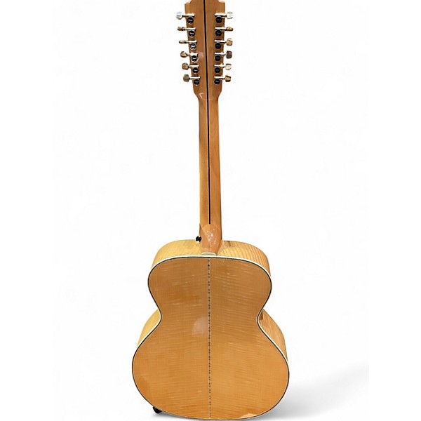 Used Takamine F-395MS Natural 12 String Acoustic Electric Guitar