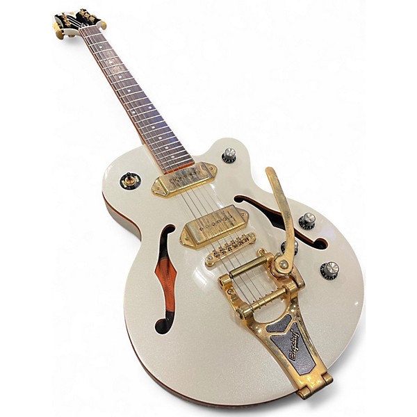 Used Epiphone Wildkat Royale PEARL WHITE Hollow Body Electric Guitar