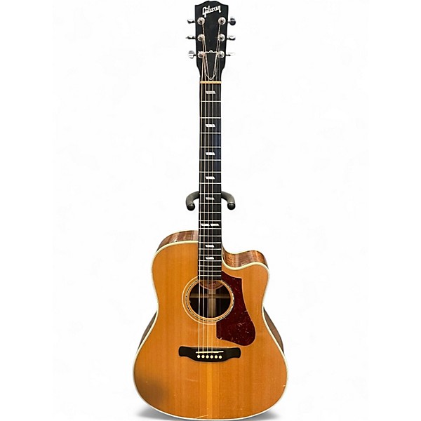 Used 2017 Gibson hp 735 R Natural Acoustic Electric Guitar