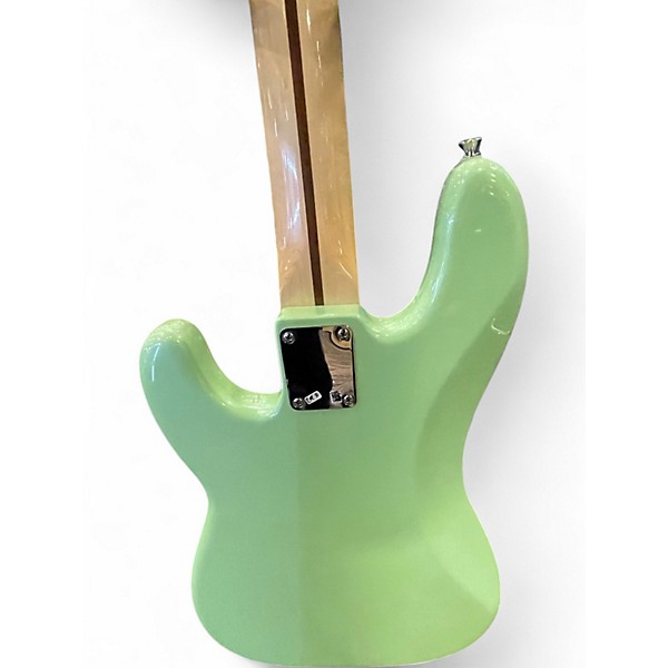 Used 2019 Fender DELUXE PRECISION BASS Seafoam Pearl Electric Bass Guitar