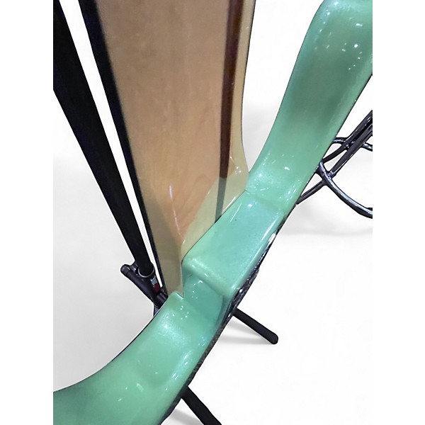 Used 2019 Fender DELUXE PRECISION BASS Seafoam Pearl Electric Bass Guitar