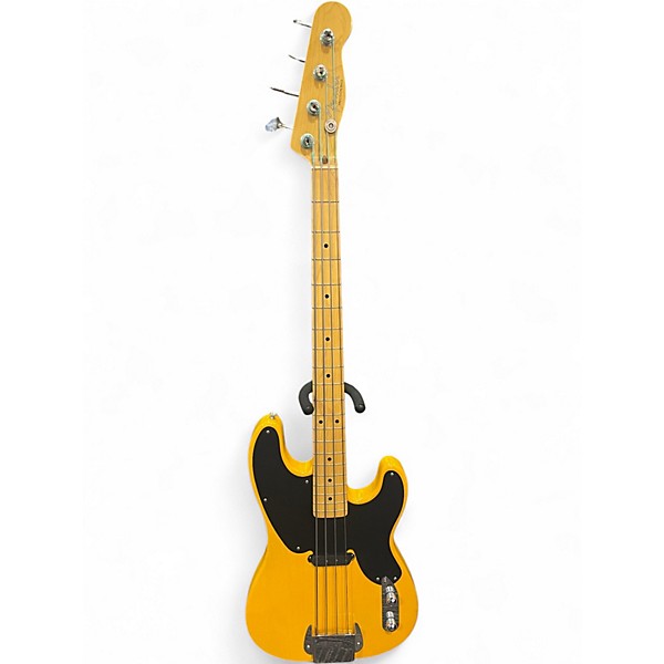 Used Fender OPB-51 Butterscotch Blonde Electric Bass Guitar